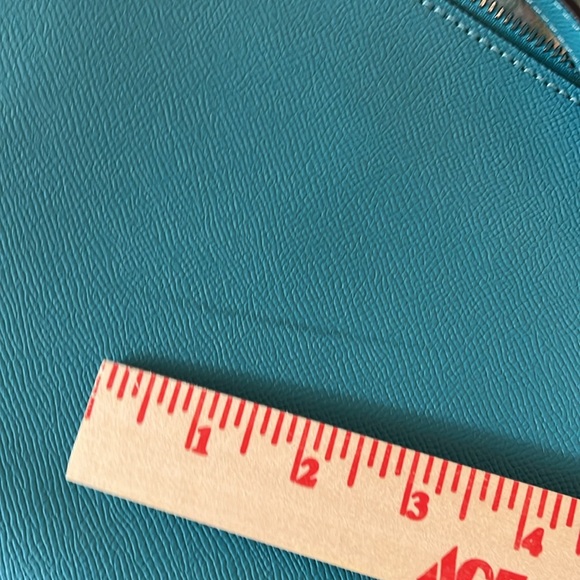 NWOT Coach Signature Aqua Mini Gallery File Crossbody with Adjustable Strap - Picture 14 of 14